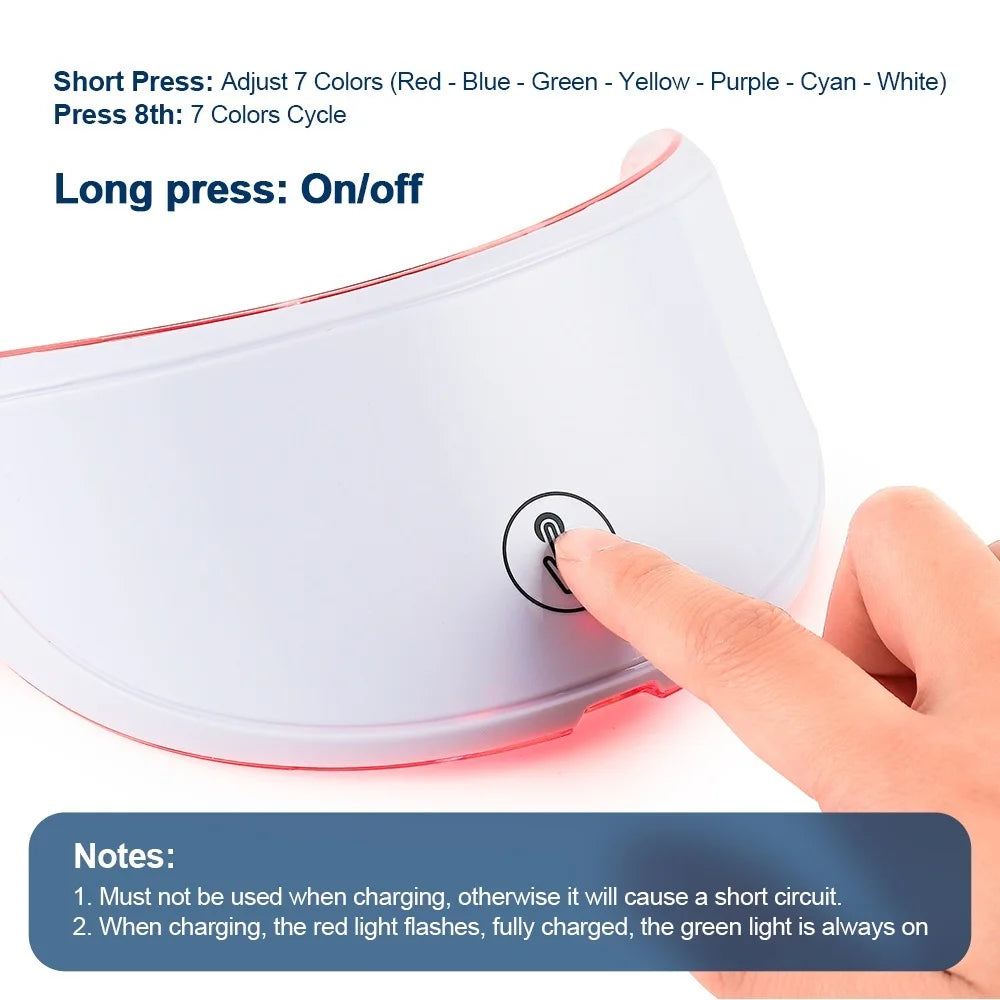 LED Face and Neck Skin Care Beauty Massager