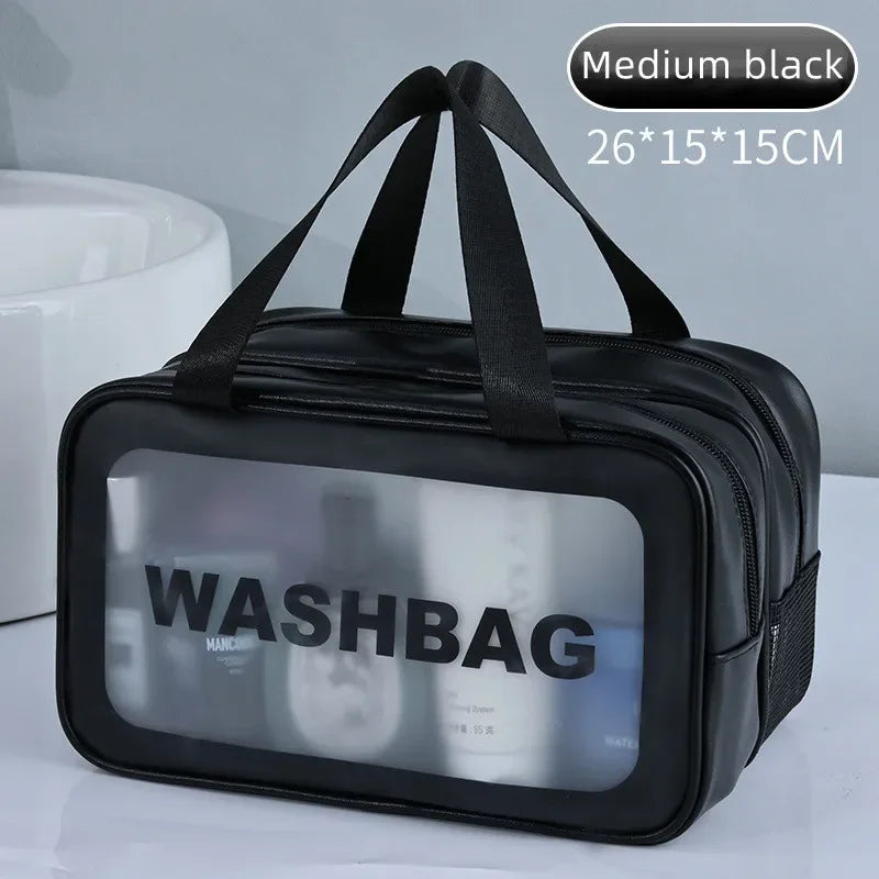 Transparent PU Makeup Bag