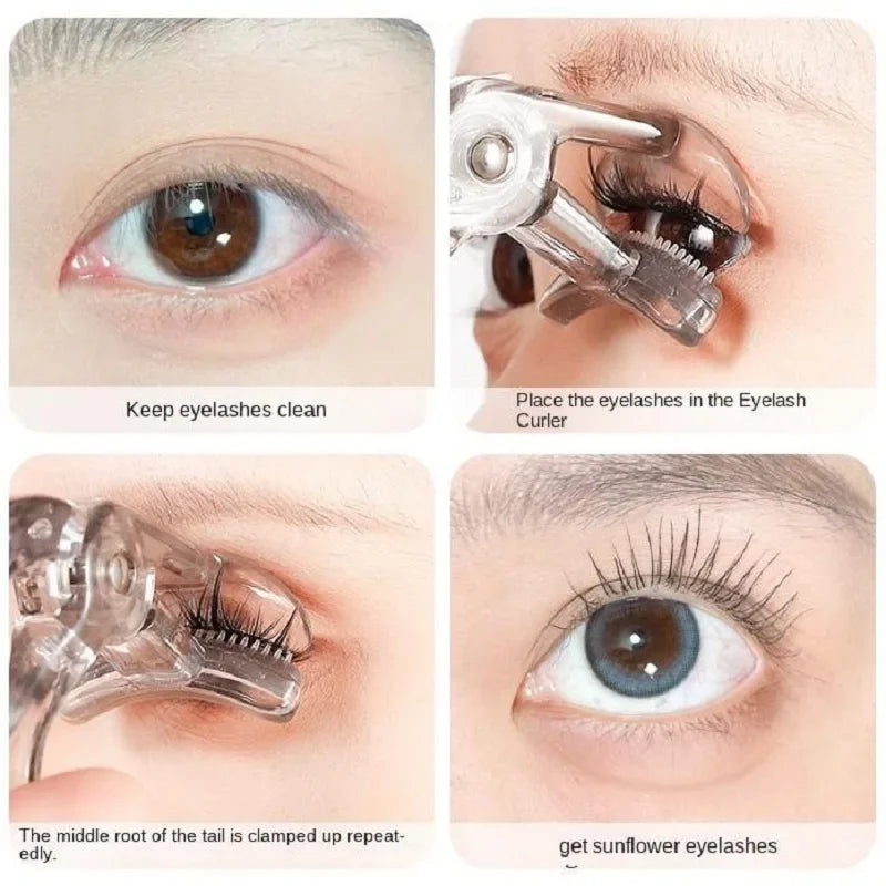 Dual Eyelash Curler with Comb