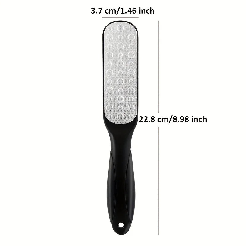 Stainless Steel Double-Sided Foot File Callus Remover Tool