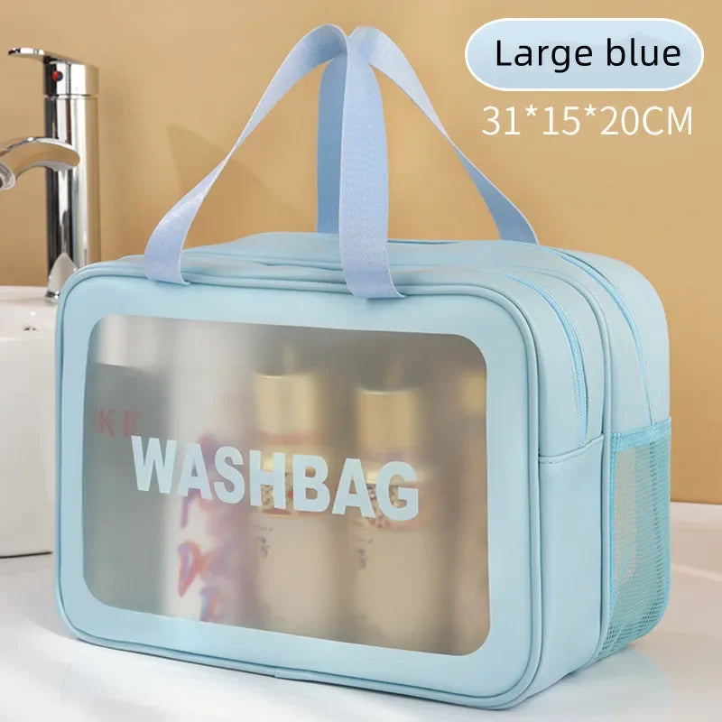 Transparent PU Makeup Bag