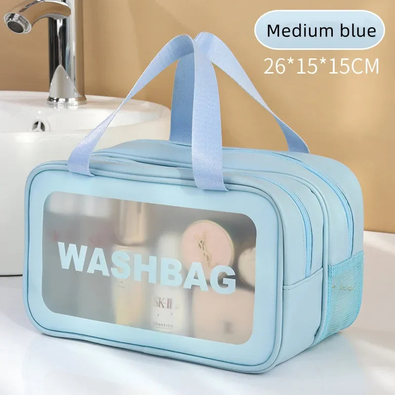 Transparent PU Makeup Bag