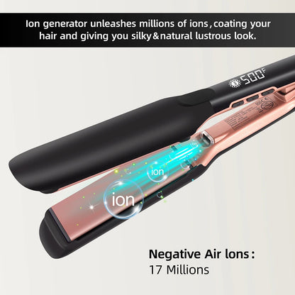 Professional Wide Plate Hair Straightener