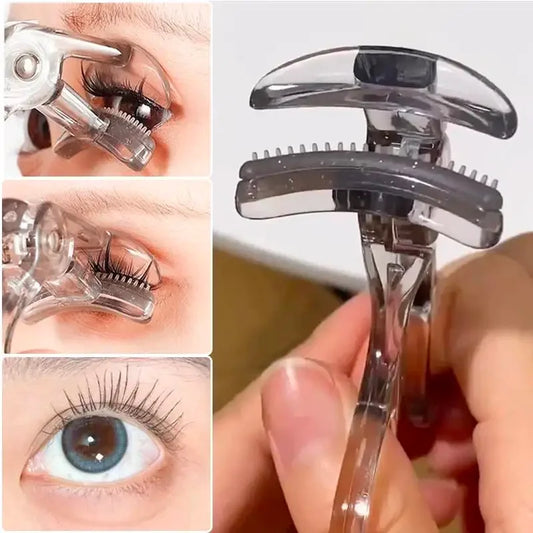 Dual Eyelash Curler with Comb