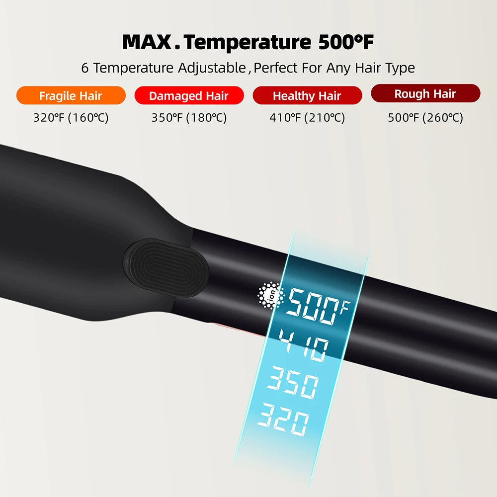 Professional Wide Plate Hair Straightener