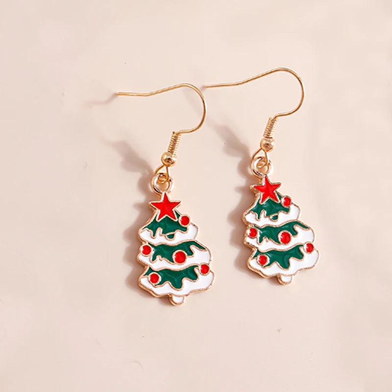 Christmas Drop Earrings