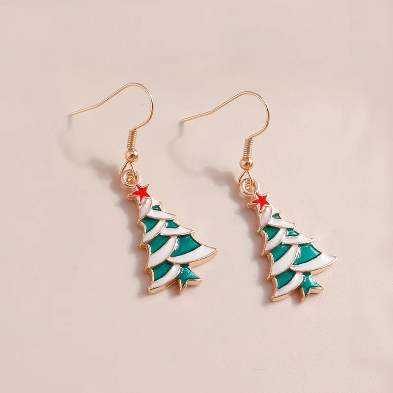 Christmas Drop Earrings