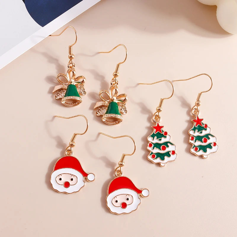 Christmas Drop Earrings
