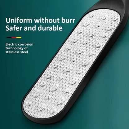 Stainless Steel Double-Sided Foot File Callus Remover Tool