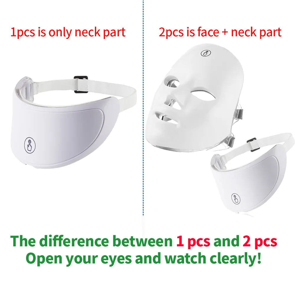 LED Face and Neck Skin Care Beauty Massager