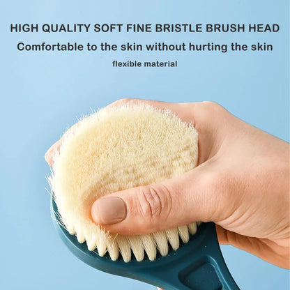 Long Handle Soft Bristle Bath Brush