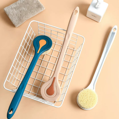 Long Handle Soft Bristle Bath Brush