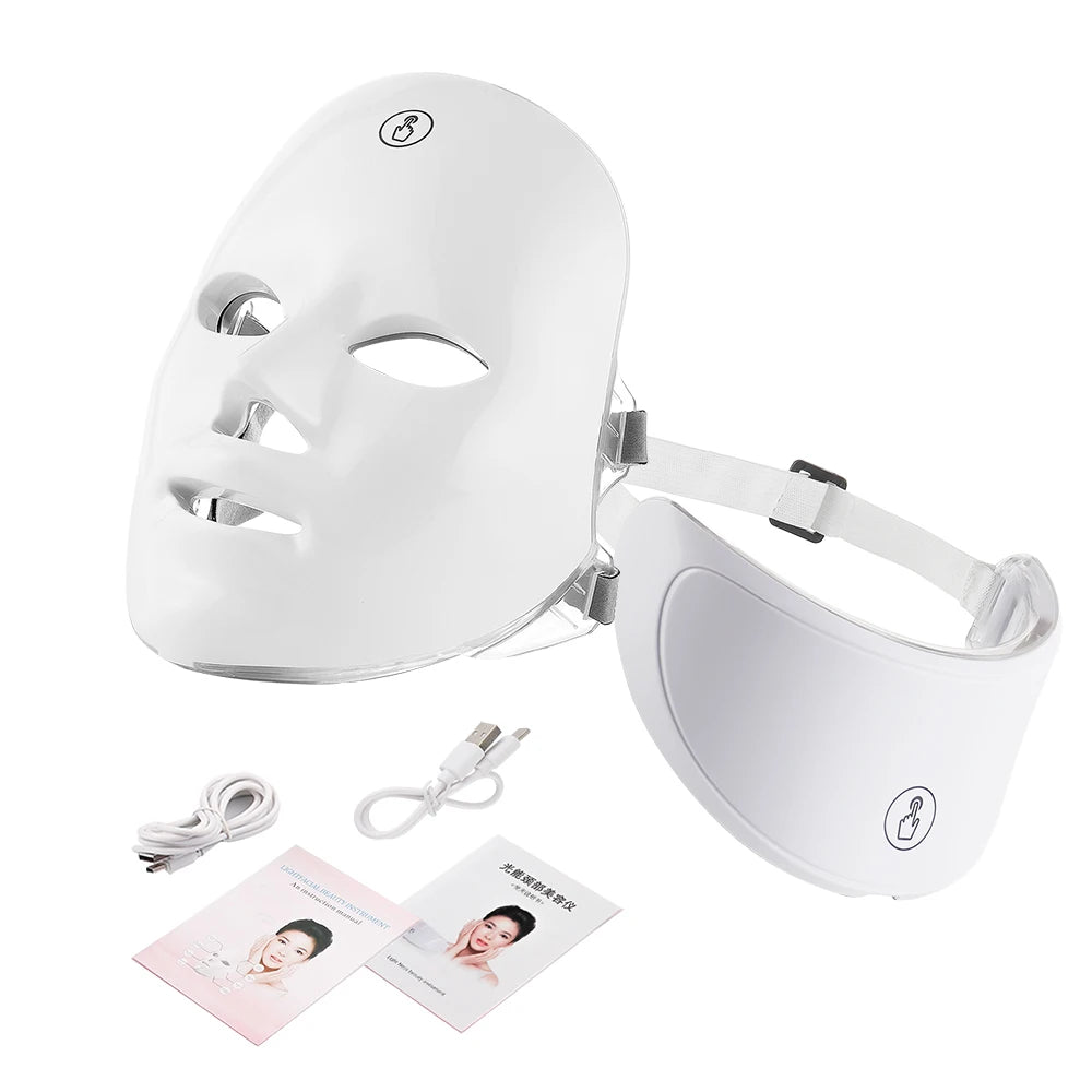 LED Face and Neck Skin Care Beauty Massager