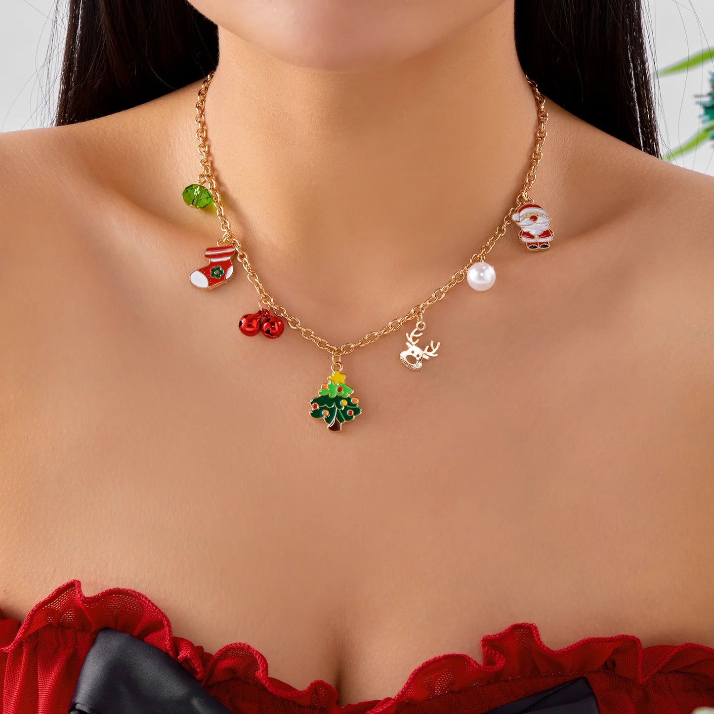 Christmas Pendant Necklace