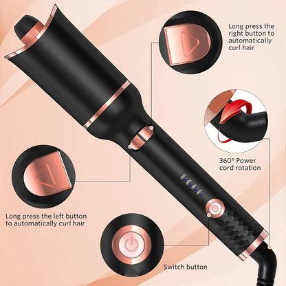 Professional Ceramic Auto-Rotating Curling Iron
