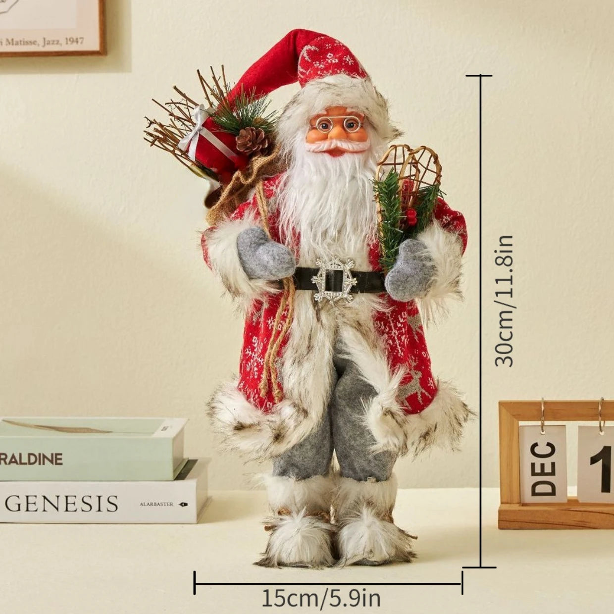 Santa Claus Christmas Statue