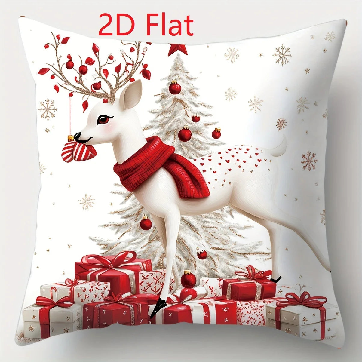 Santa Christmas Pillow Cover