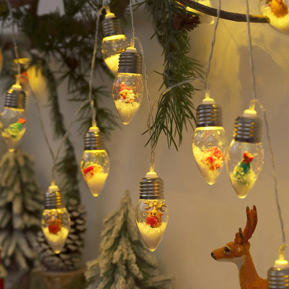 LED Snowball String Lights