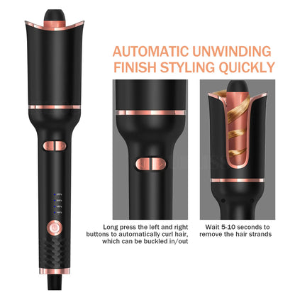 Professional Ceramic Auto-Rotating Curling Iron