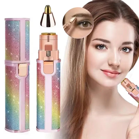 2-in-1 Rechargeable Facial Hair Remover