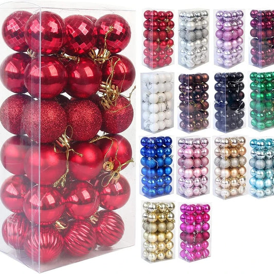 Mini Christmas Tree Balls Set