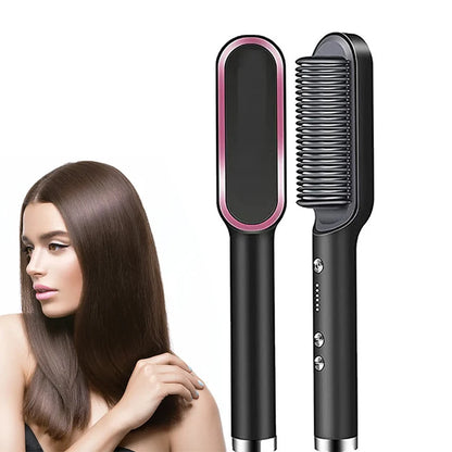 Professional Beard and Hair Straightener Comb