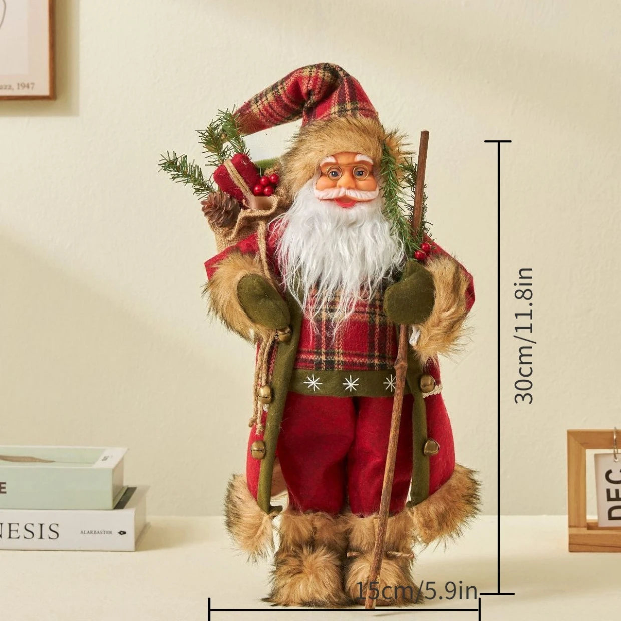 Santa Claus Christmas Statue