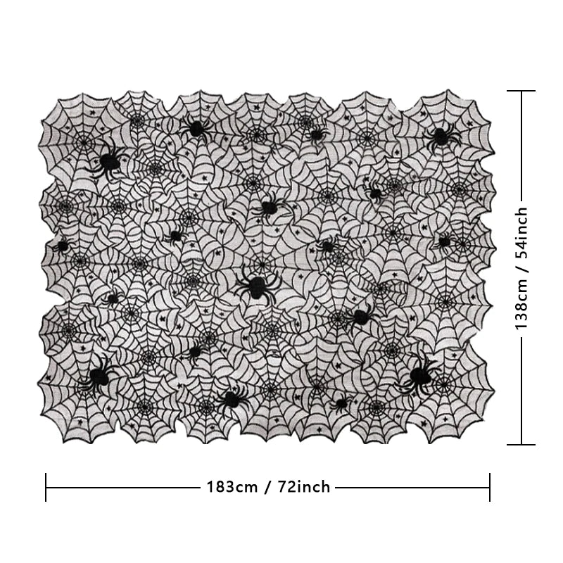Halloween Lace Tablecloth