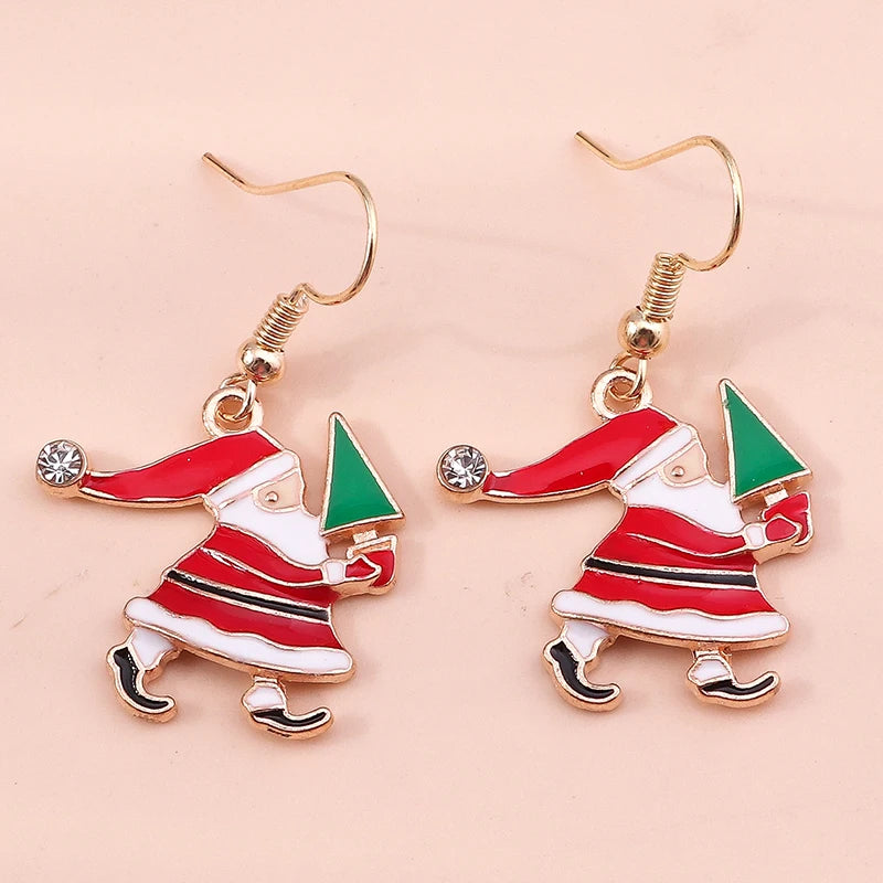 Christmas Drop Earrings