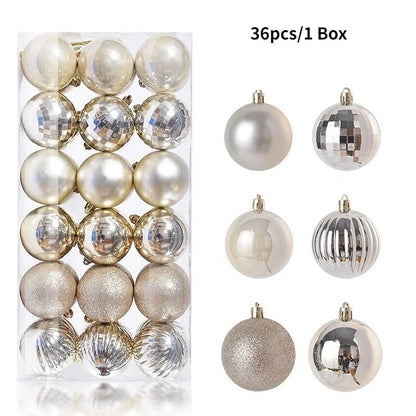 Mini Christmas Tree Balls Set