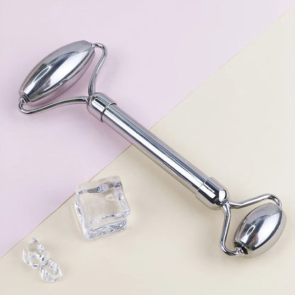 Stainless Steel Ice Face Roller Set