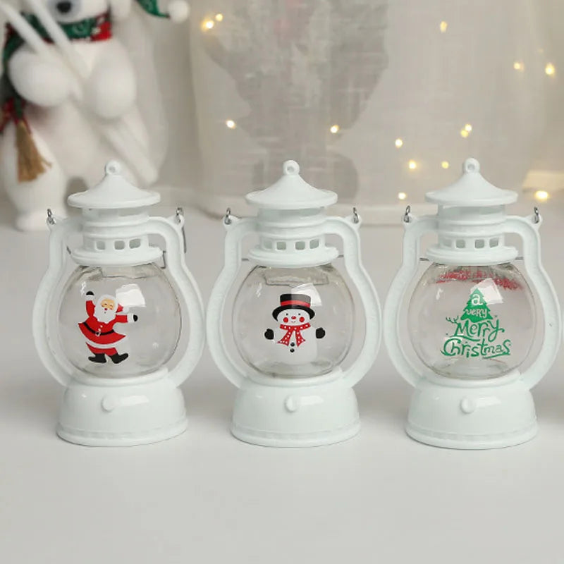 LED Christmas Lantern – Santa