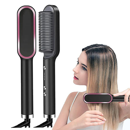 Professional Beard and Hair Straightener Comb
