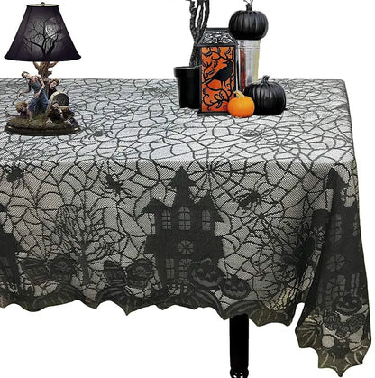 Halloween Lace Tablecloth