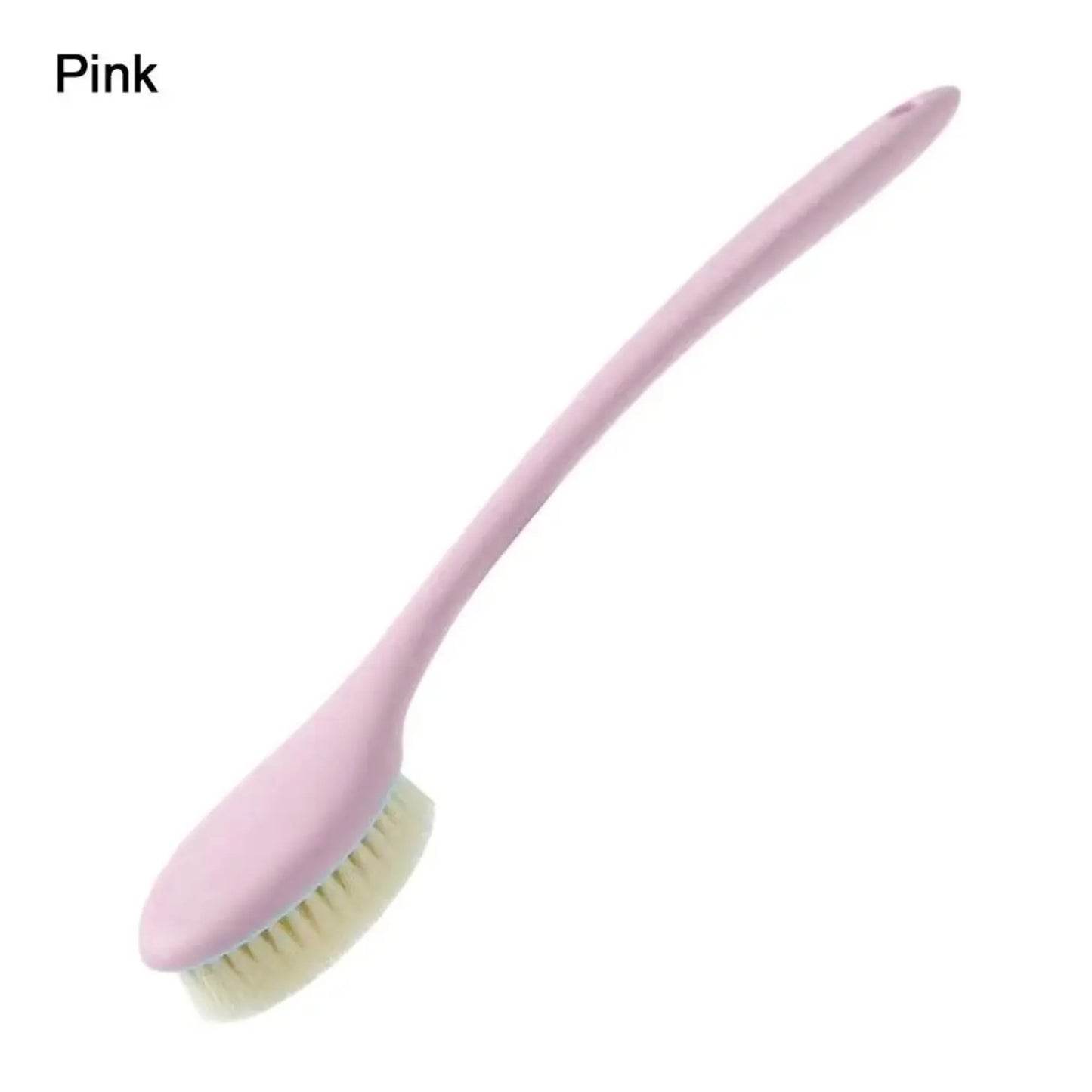 Long Handle Soft Bristle Bath Brush