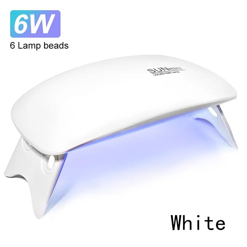 Mini Portable 6W LED UV Nail Dryer