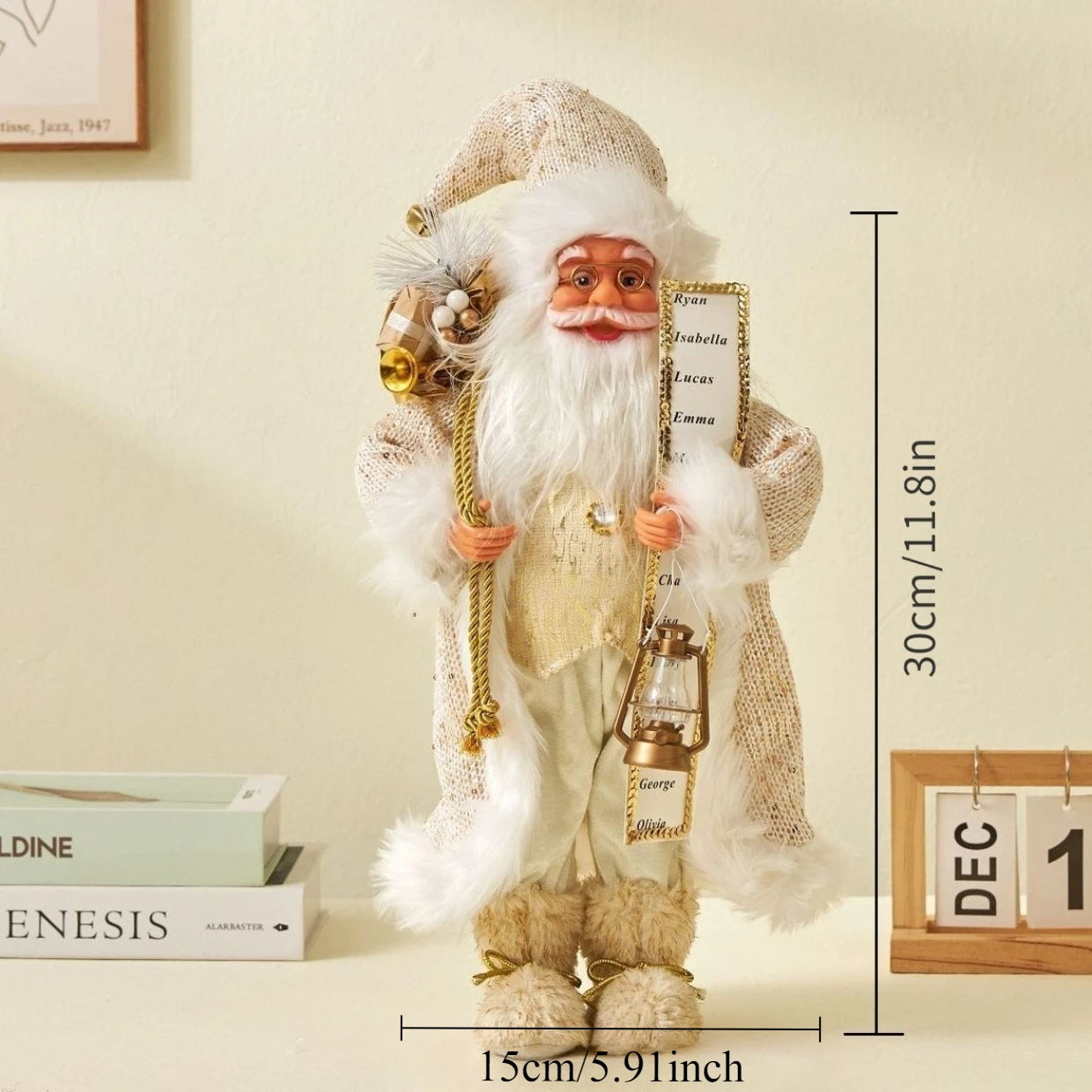 Santa Claus Christmas Statue
