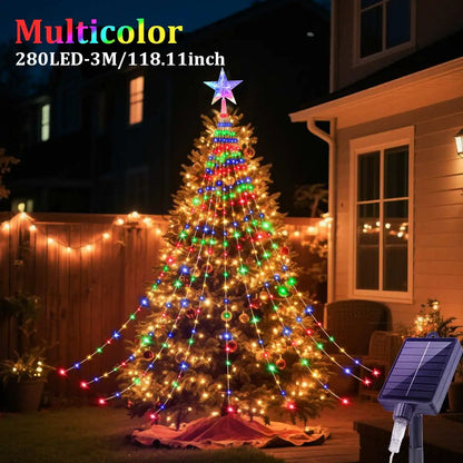 Solar Star String Lights