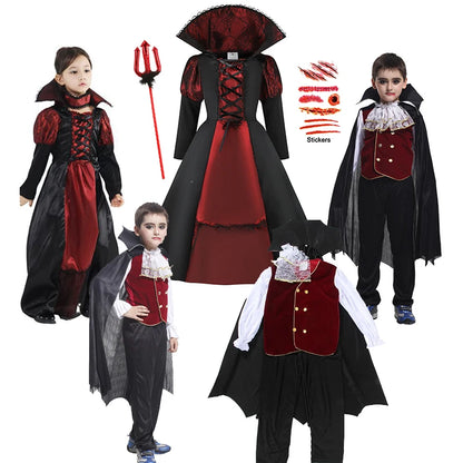 Halloween Gothic Kids Costume