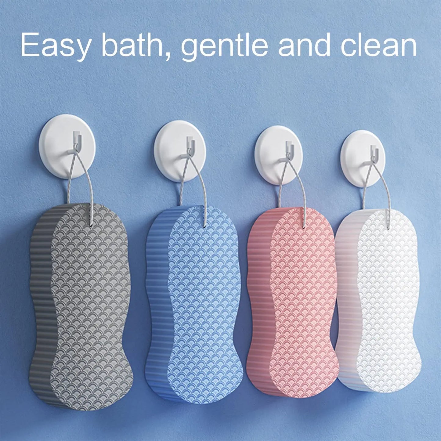 3D Magic Sponge Body Scrubber Brush