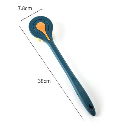 Long Handle Soft Bristle Bath Brush