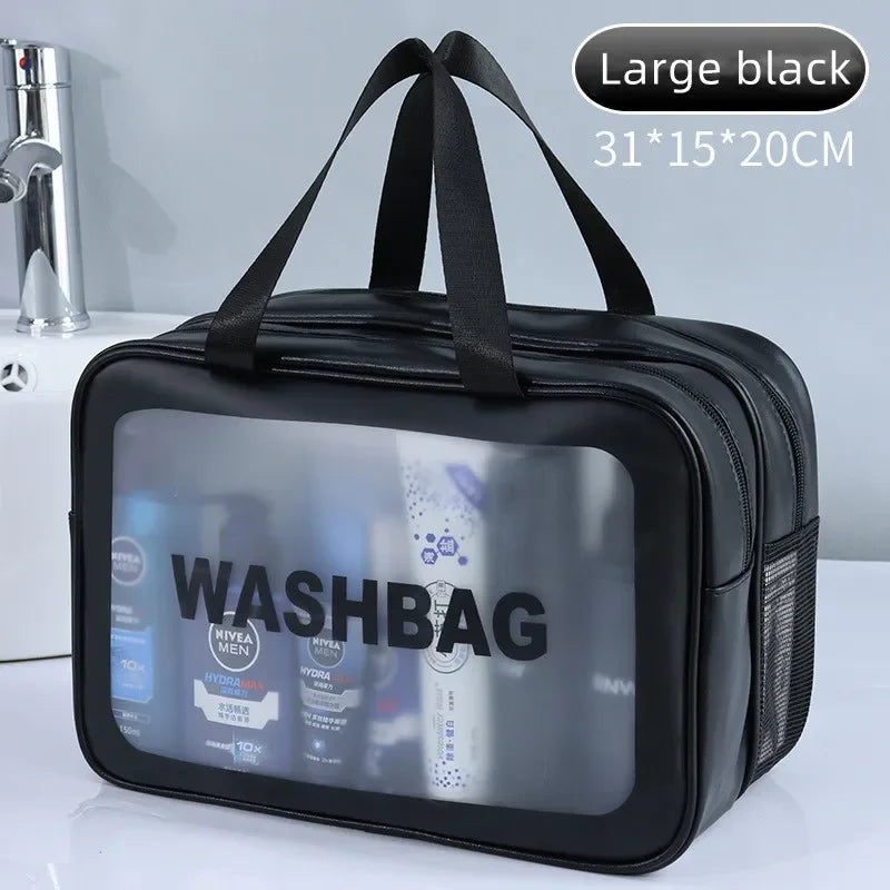 Transparent PU Makeup Bag