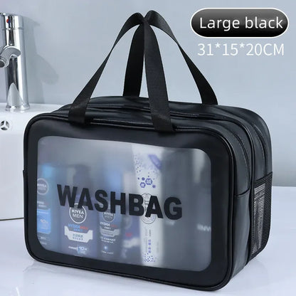 Transparent PU Makeup Bag