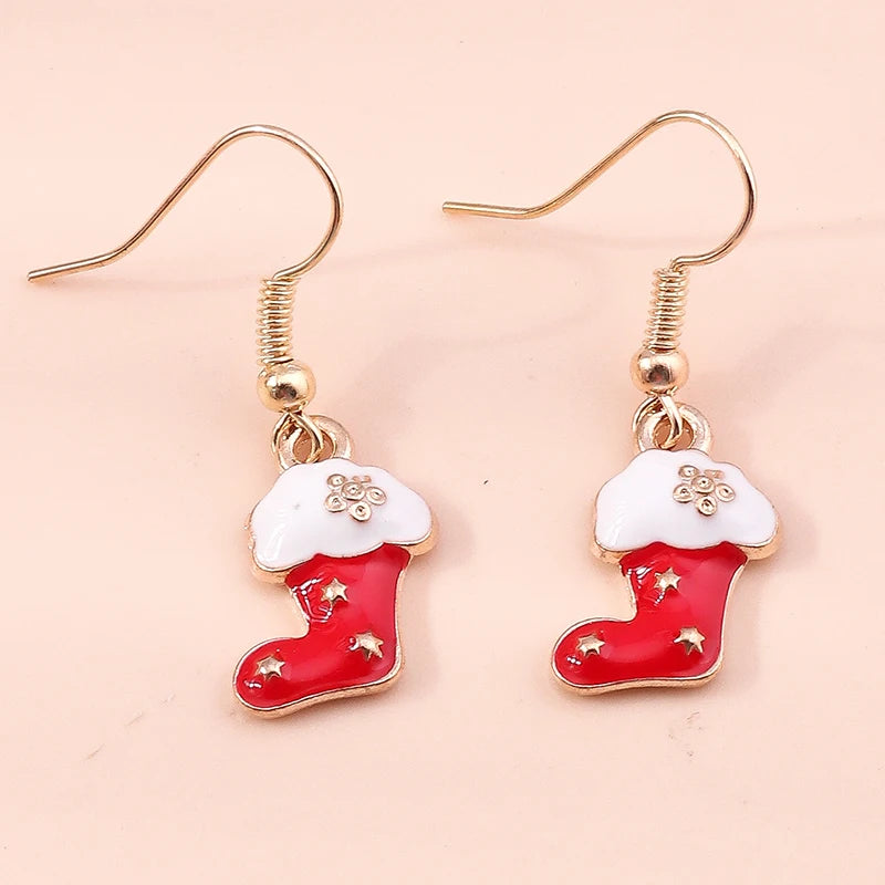 Christmas Drop Earrings