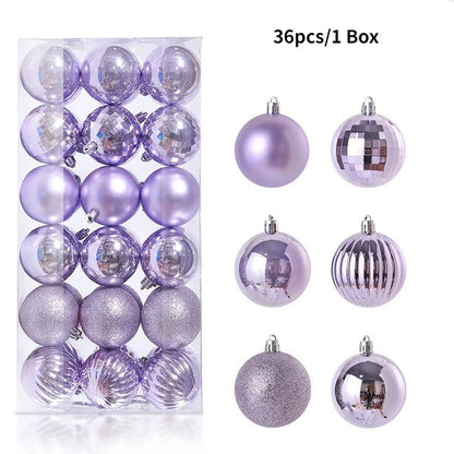 Mini Christmas Tree Balls Set