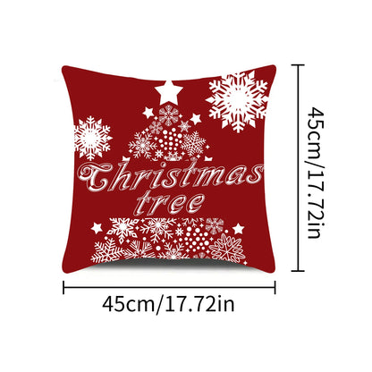 Santa Christmas Pillow Cover