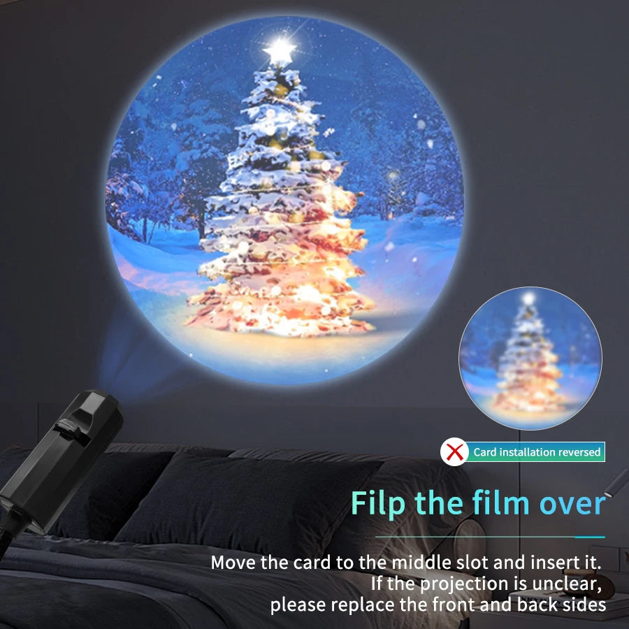 LED Moon Projector Lamp