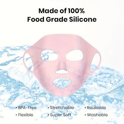 Reusable 3D Silicone Facial Mask