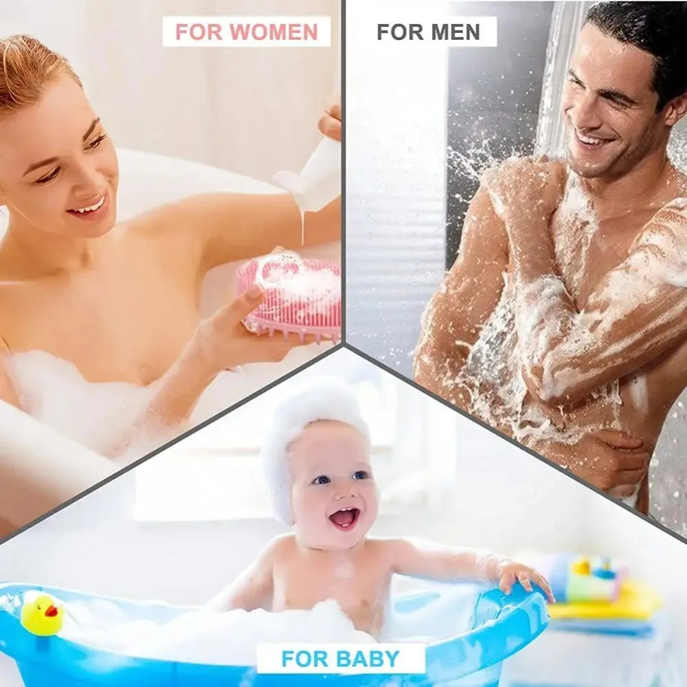 Silicone Body Scrubber Brush