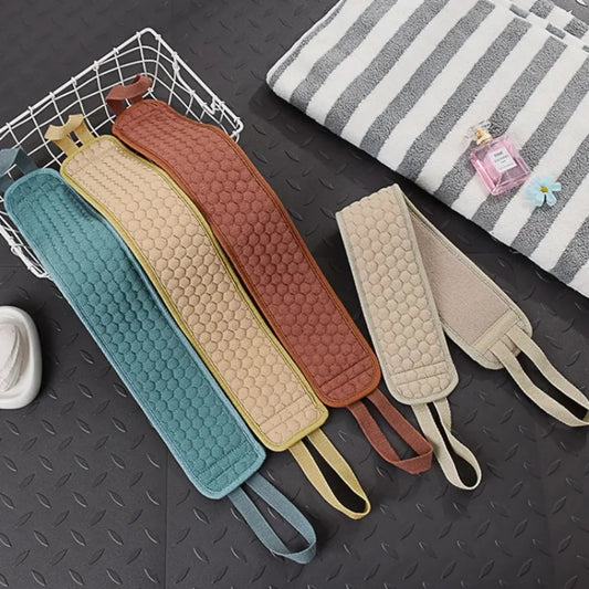 Exfoliating Shower Back Scrubber Strap
